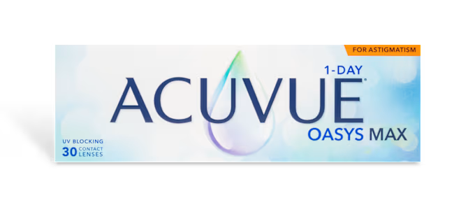 Acuvue Oasys MAX 1-Day for Astigmatism 30 Pack